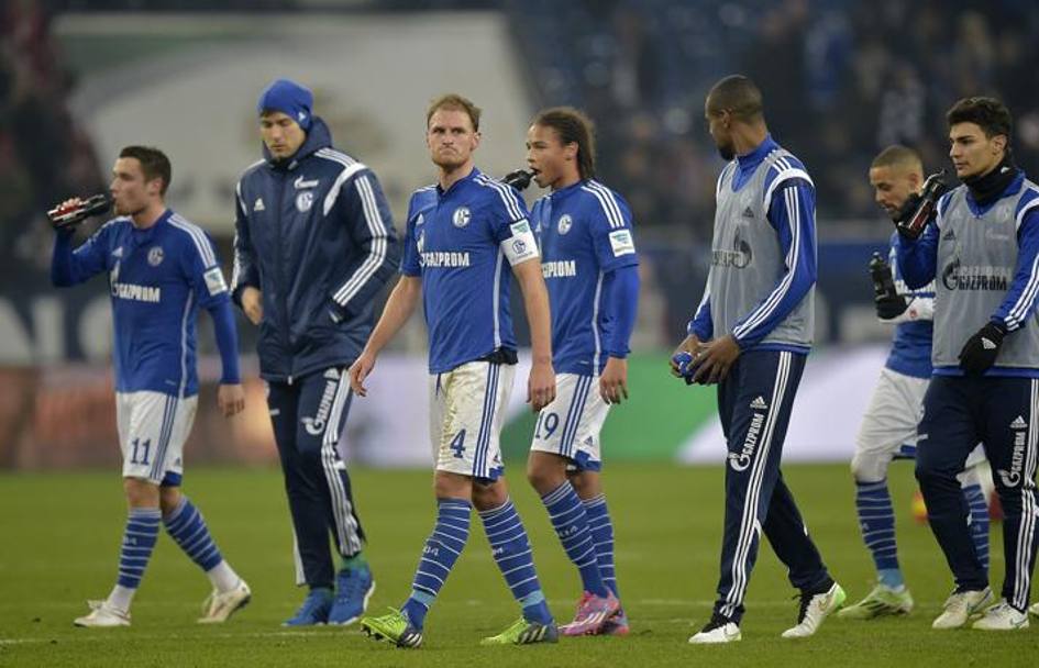 Lo Schalke adesso  4 in classifica, a parimerito con altre 4 squadre. Ap